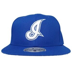 Cleveland Indians Mitchell & Ness MLB Fitted 7 3/4 Liberty‎ Fit Hat Cap Blue NWT